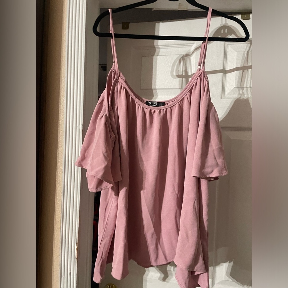 New Yoins  Cold Shoulder Tops  size  4X  🌸🌺🌹 G  BC BAG 03